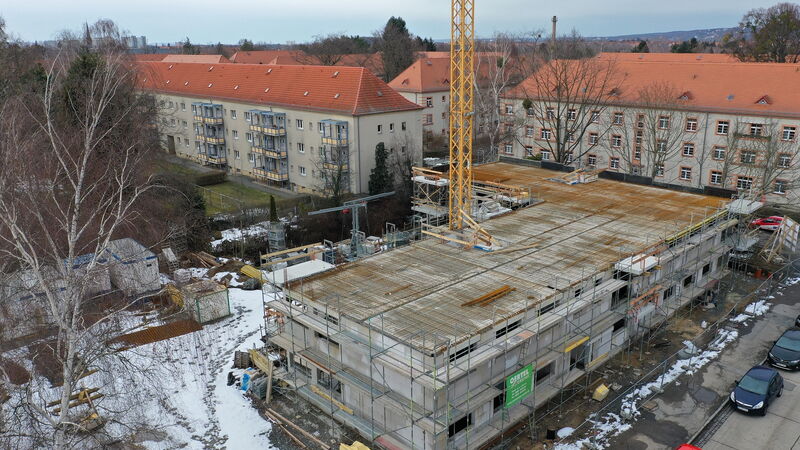 Baufortschritt Ulmenstraße 16