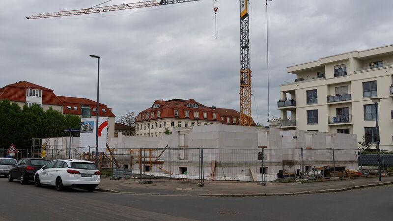 Rohbauarbeiten Erdgeschoss Kipsdorfer Straße