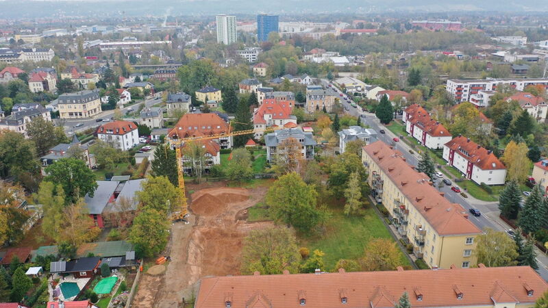 Erdgrabung Lugaer Straße 3d,3e