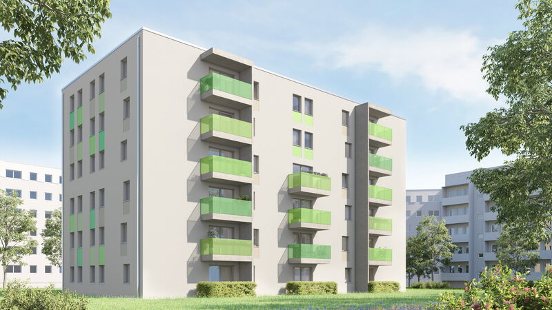 Visualisierung Schönaer Straße