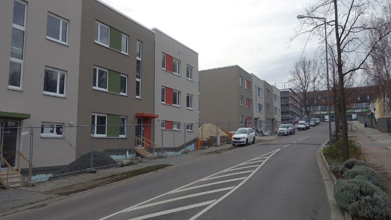 Baufortschritt Nickerner Weg