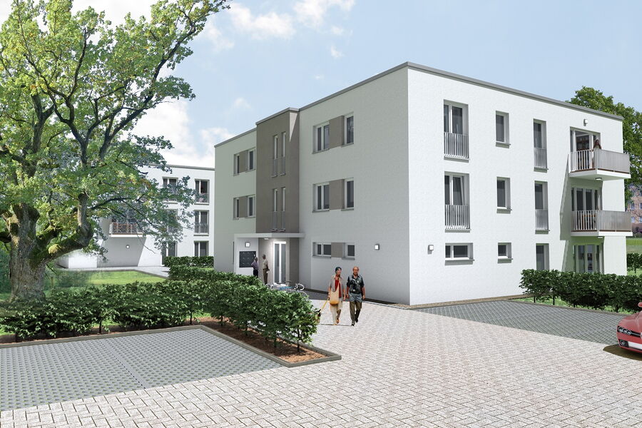Visualisierung Lugaer Straße 3d,3e