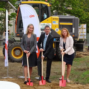erster Spatenstich Ulmenstraße