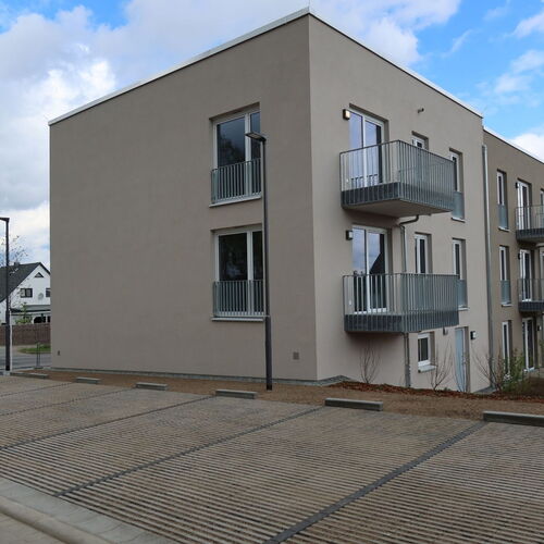 Fertigstellung Haus A - Gartenansicht Nickerner Weg