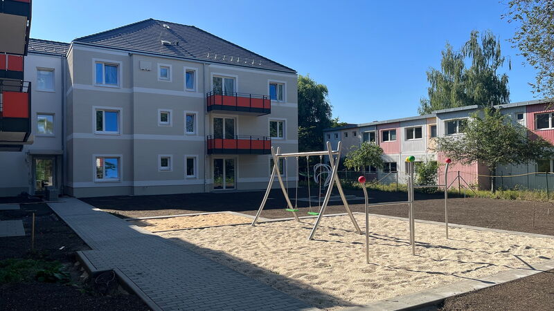 Baufortschritt Schrammsteinstraße